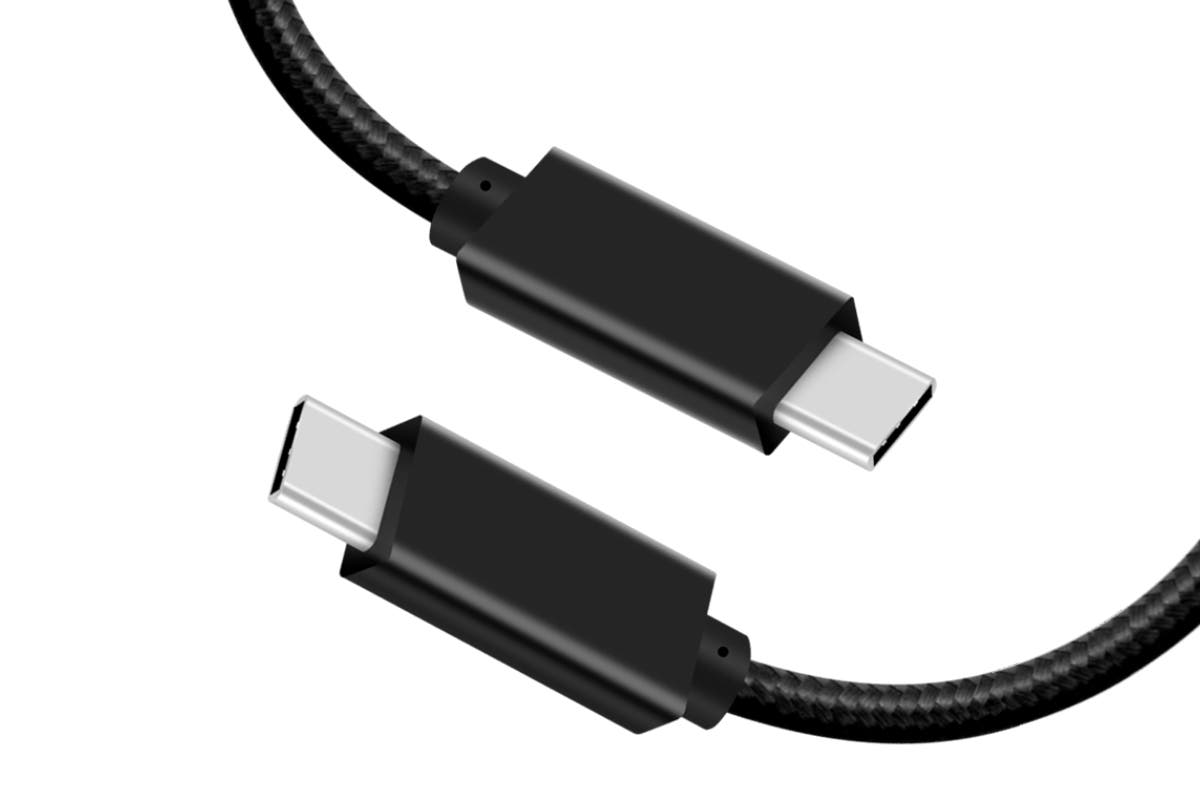 Braided USB-C to USB-C 100W Cable (2m) | Auzzi Store