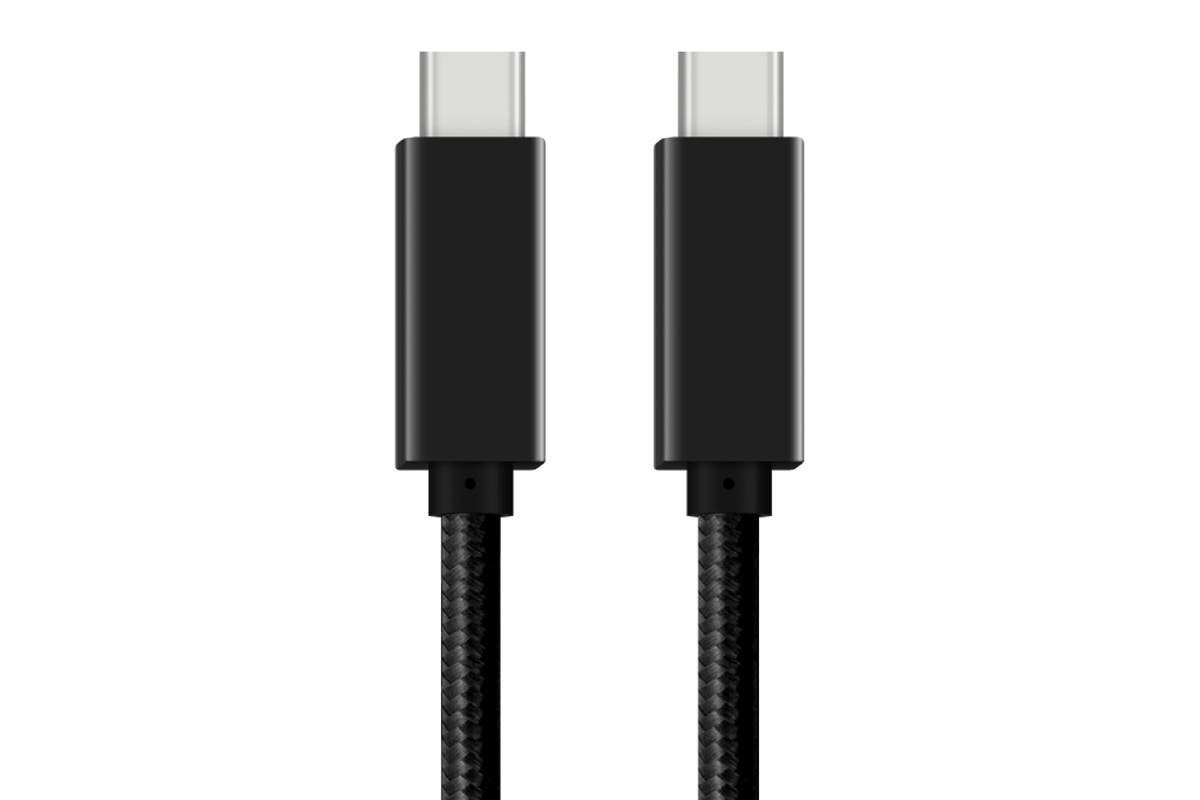 Braided USB-C to USB-C 100W Cable (2m) | Auzzi Store