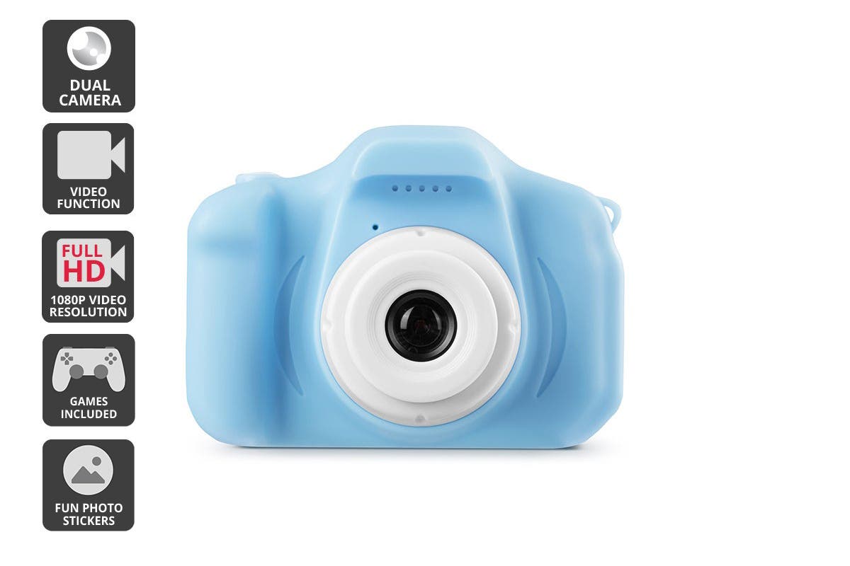 Kogan Kids Mini DSLR Camera Blue