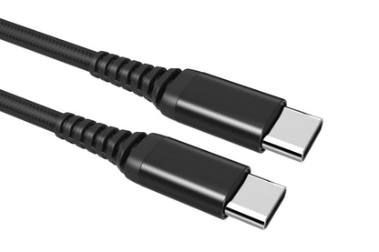 Braided USB-C to USB-C 60W 480Mbps Cable (2m) | Auzzi Store