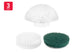 Kogan StainClean Electric Scrubber Essential Accessory Kit