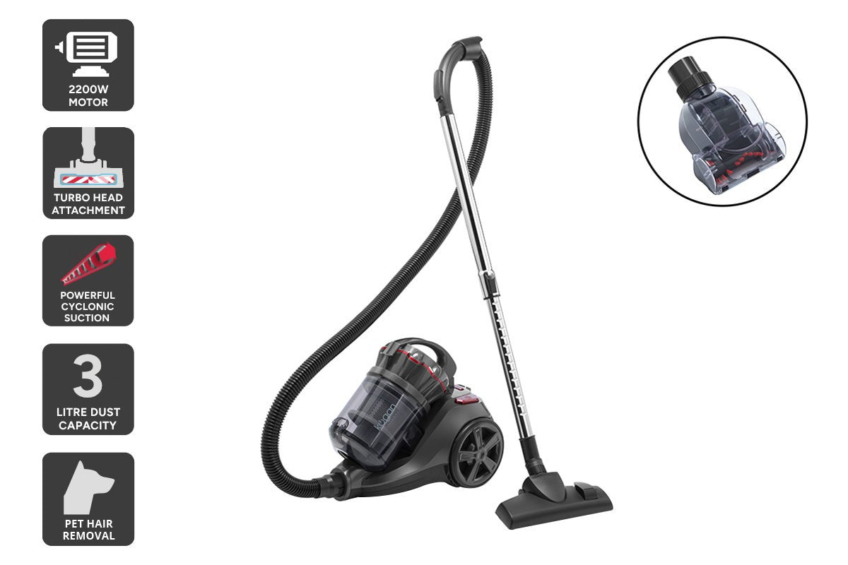 Kogan Cat & Dog Bagless Vacuum Cleaner with Turbo Brush