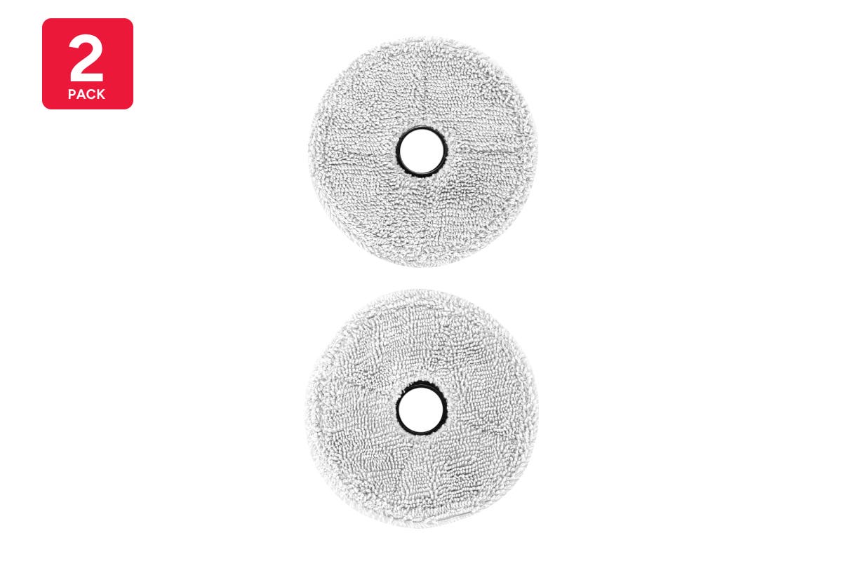 Kogan SmarterHomeâ„¢ LX18 Pro Ultra Robot Vacuum and Mop Cleaner Mop Pad (2 Pack)