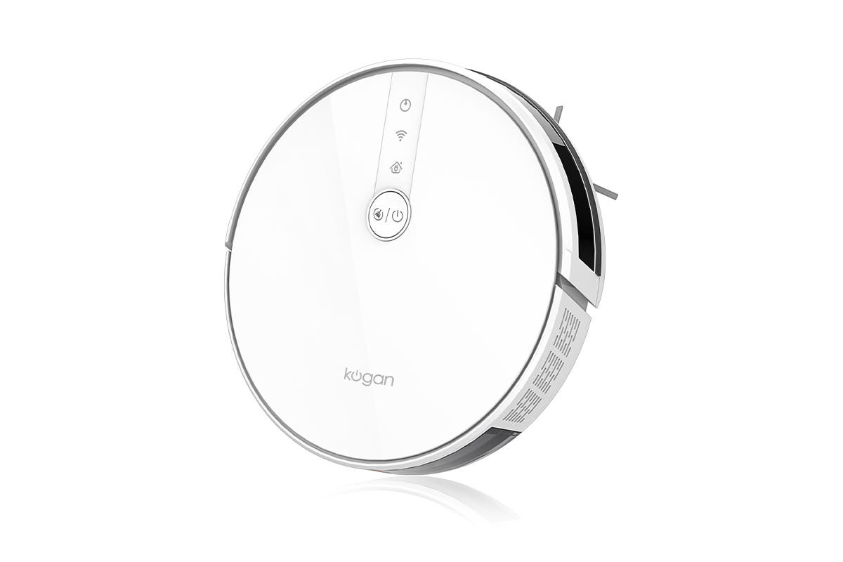 Kogan SmarterHomeâ„¢ G50 Robot Vacuum Cleaner and Mop (White)