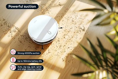 Kogan SmarterHome™ LX14 Laser Robot Vacuum Cleaner and Mop - White
