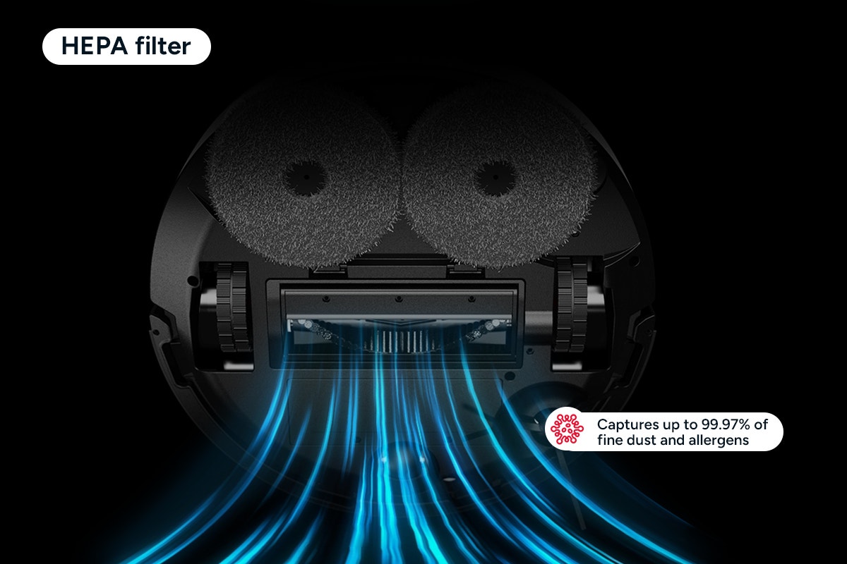 Kogan SmarterHome™ LX20 Pro Robot Vacuum and Mop with Self-Cleaning and Drying