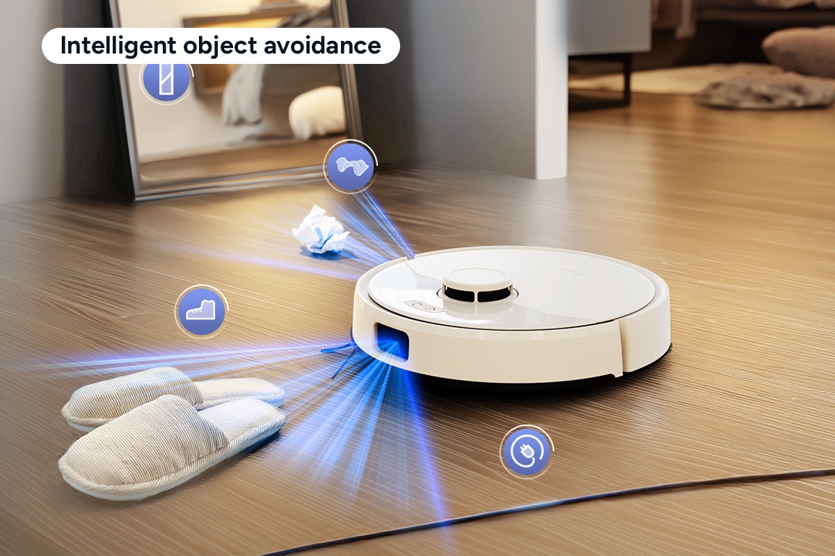 Kogan SmarterHome™ LX20 Pro Robot Vacuum and Mop with Self-Cleaning and Drying