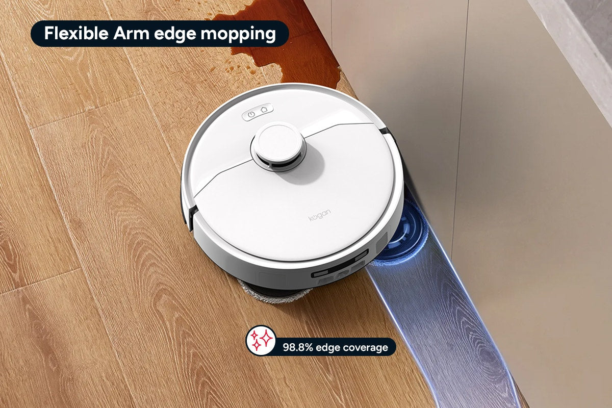 Kogan SmarterHome™ LX20 Pro Robot Vacuum and Mop with Self-Cleaning and Drying