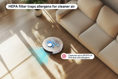 Kogan SmarterHome™ LX20 Pro Ultra Robot Vacuum and Mop with Self-Cleaning and Drying