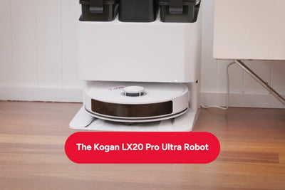 Kogan SmarterHome LX20 Pro Robot Vacuum & Mop with Self-Cleaning