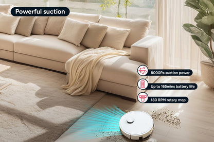 Kogan SmarterHome™ LX20 Pro Ultra Robot Vacuum and Mop with Self-Cleaning and Drying