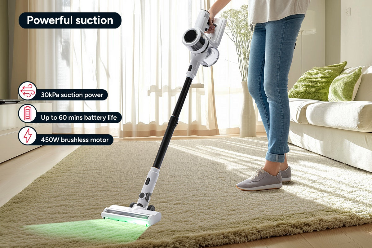 Kogan MX15 Pro Cordless Stick Vacuum Cleaner with Auto-Empty Dock