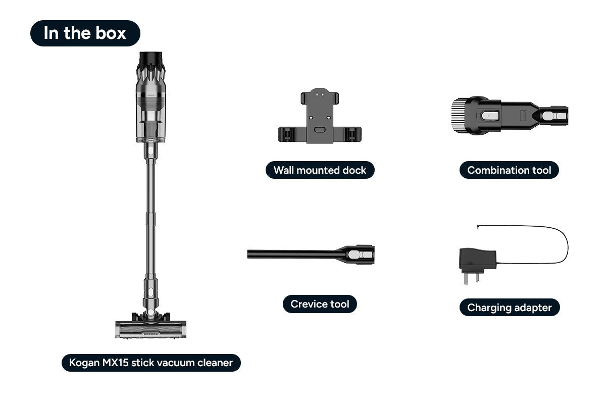 Kogan MX15 Absolute Cordless Stick Vacuum Cleaner