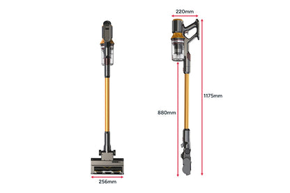 Kogan Z12 Pro Cordless Stick Vacuum Cleaner (Gold)