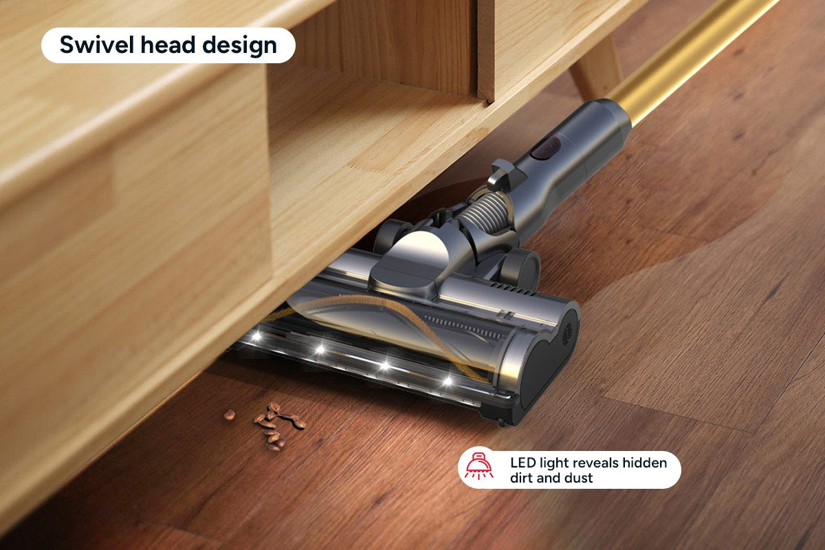 Kogan Z12 Pro Cordless Stick Vacuum Cleaner (Gold)