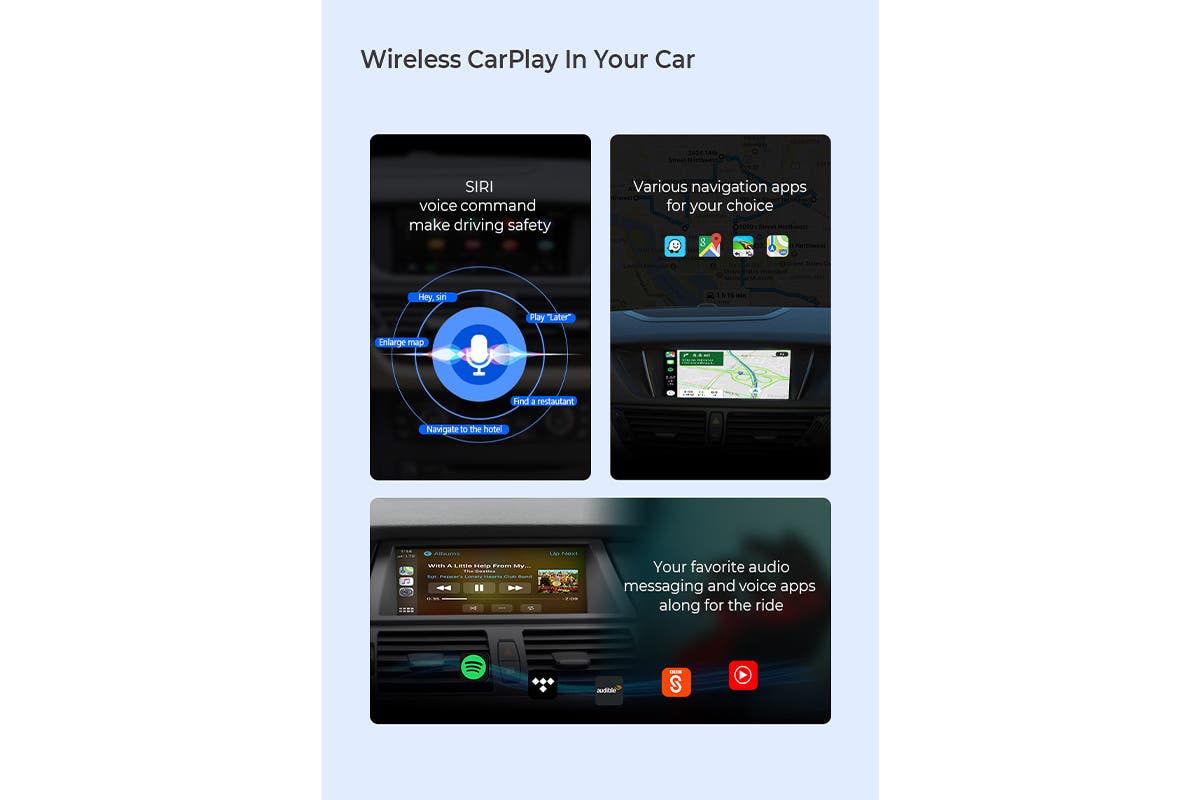 Kogan Wireless CarPlay Adapter
