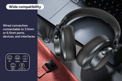 Kogan Hi-Res Over Ear Studio Monitor & Mixing DJ Headphones