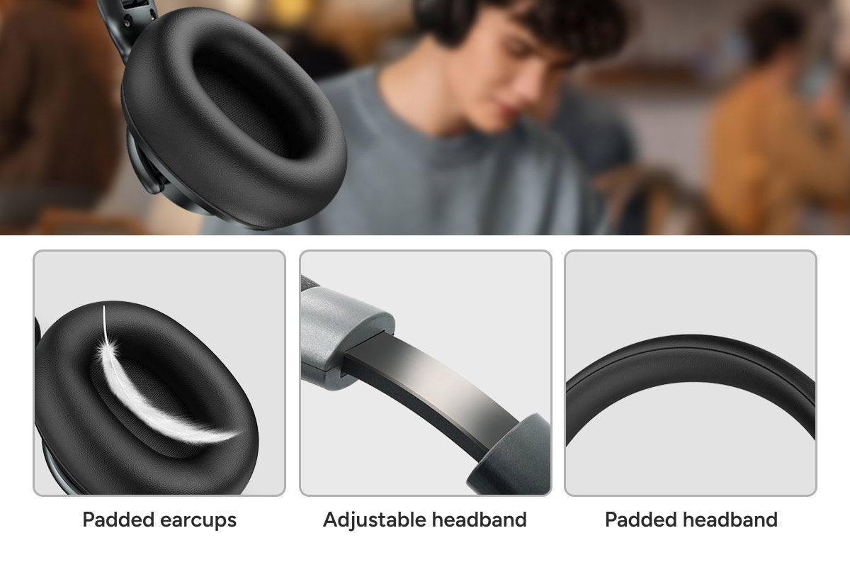 Kogan Hi-Res Over Ear Studio Monitor & Mixing DJ Headphones