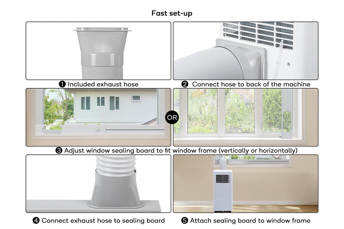 Kogan SmarterHome™ 2.0kW Portable Air Conditioner (7,000 BTU)