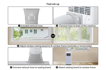 Kogan SmarterHome™ 2.0kW Portable Air Conditioner (7,000 BTU)