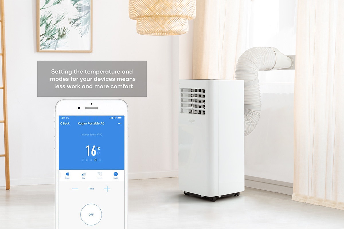 Kogan SmarterHome 2.6kW Portable Air Conditioner - 9;000 BTU