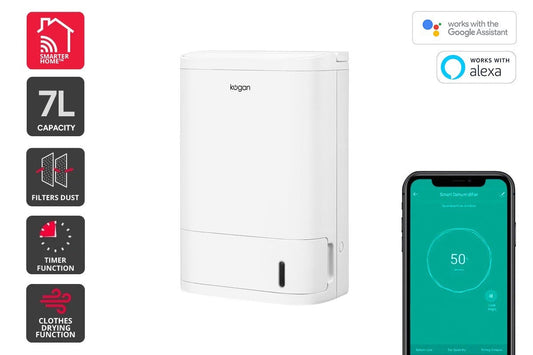 Kogan SmarterHome™ 7L Smart Desiccant Dehumidifier - Auzzistore