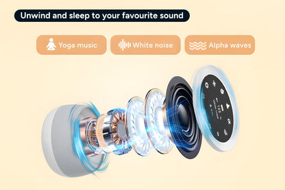 Premium White Noise Machine and Night Light