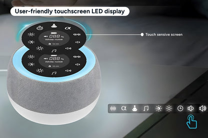 Premium White Noise Machine and Night Light