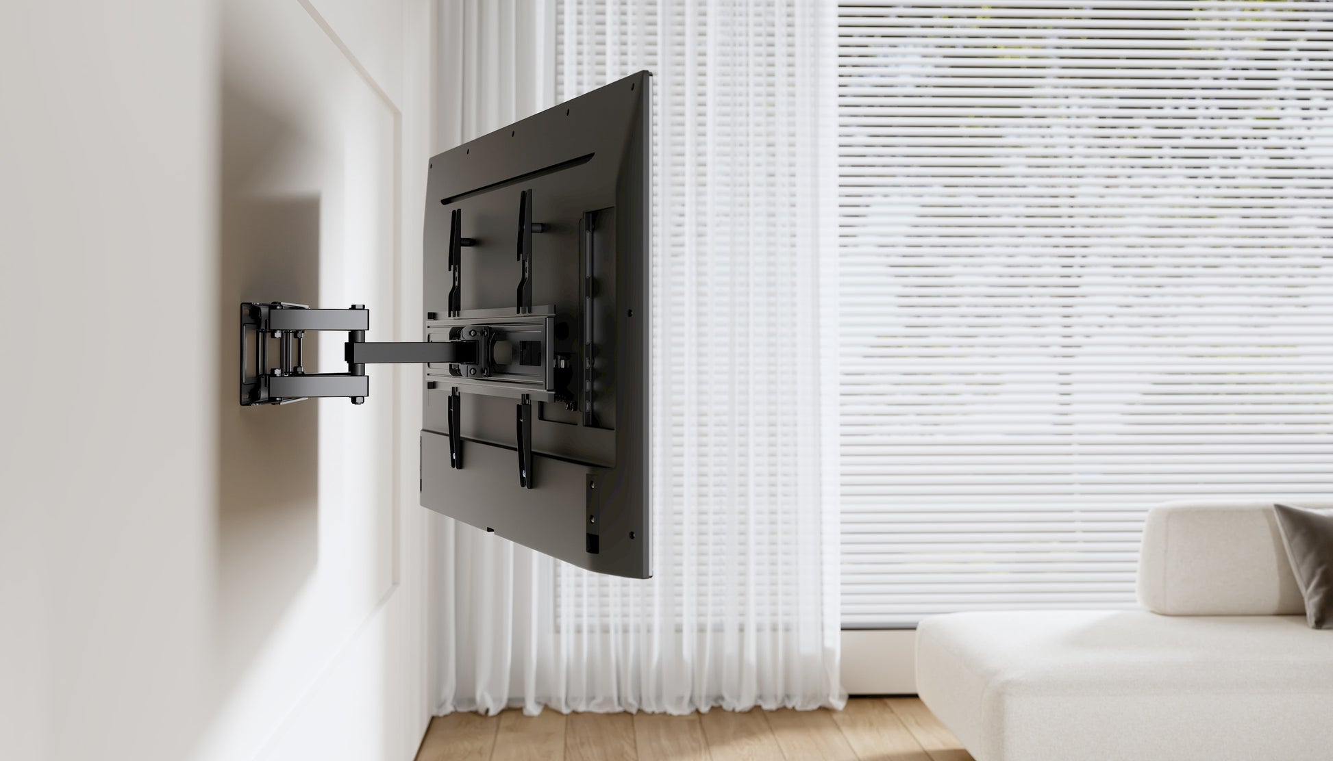 Kogan Tilt Extendable Full Motion Wall Mount for 37" - 80" TVs