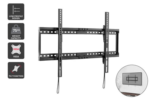 Kogan Slim Tilt Adjustable Wall Mount for 37" - 85" TVs