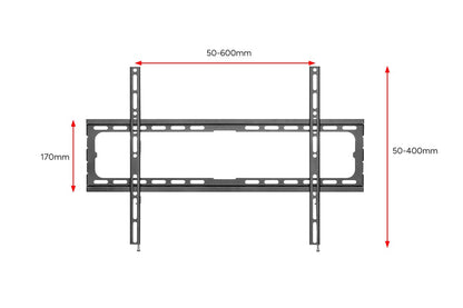 Kogan Low Profile Fixed TV Wall Mount for 32" - 75" TVs