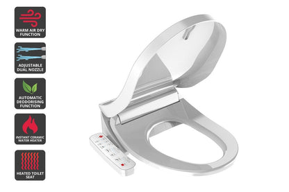 Kogan Smart Wash & Dry Electric Bidet Toilet Seat