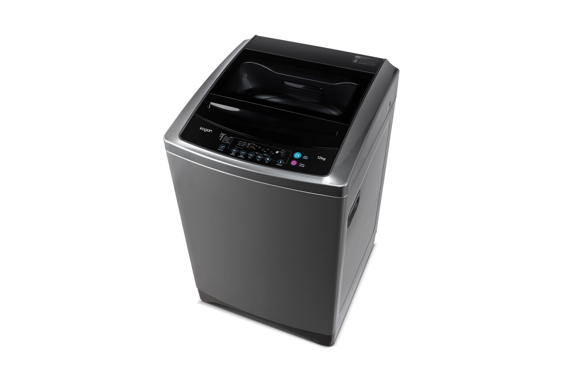 Kogan 12kg Top Load Washing Machine - Graphite