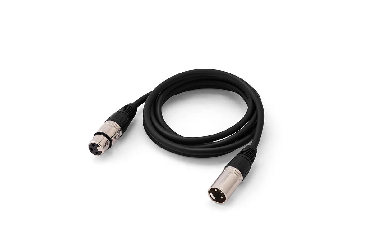 Kogan Male to Female Balanced Microphone XLR Cable  - 1.8m 