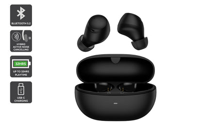 Kogan XM6 Hybrid Active Noise Cancelling Wireless Earbuds