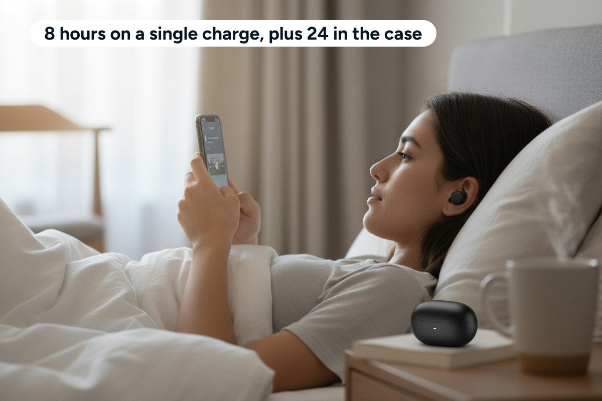 Kogan XM6 Hybrid Active Noise Cancelling Wireless Earbuds