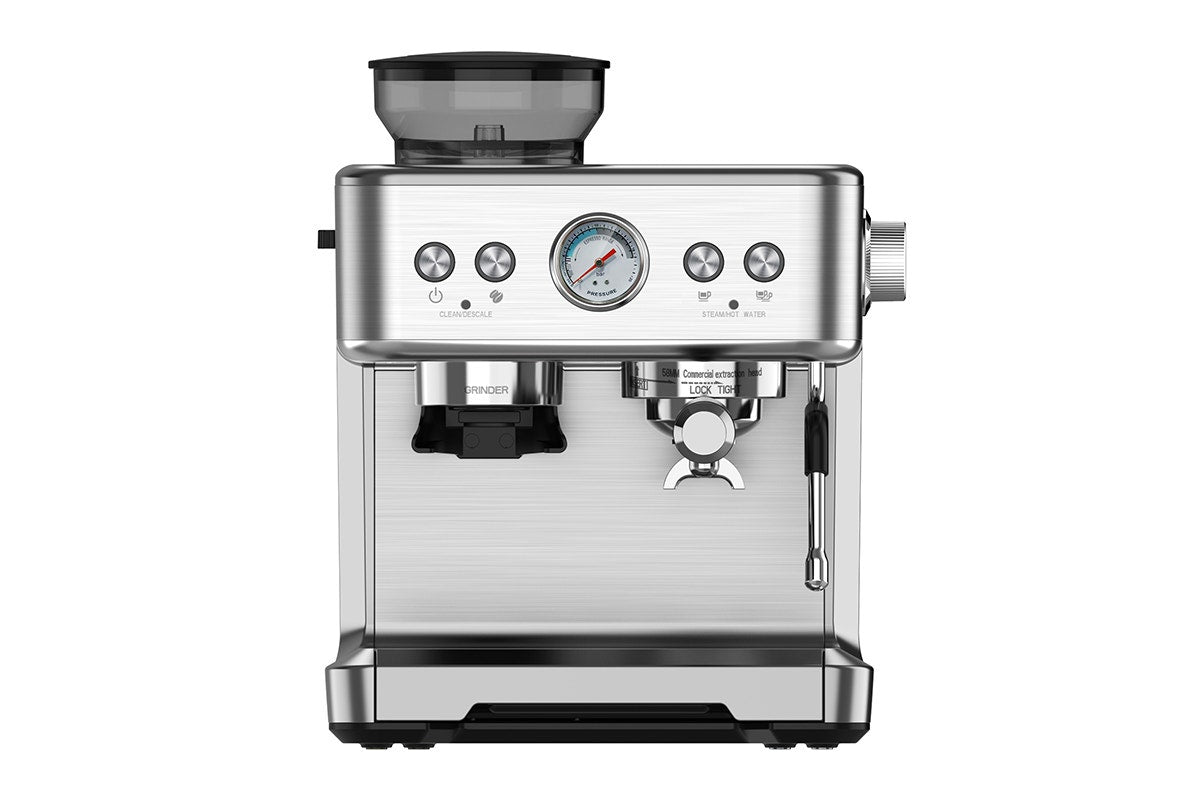 Kogan Dual Thermoblock Espresso Coffee Machine with Grinder