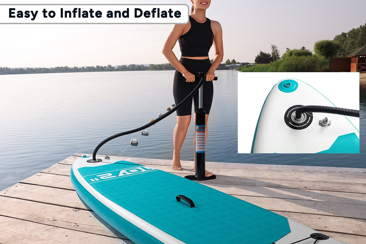 Komodo Adventure Inflatable Stand-Up Paddle Board 10'2"