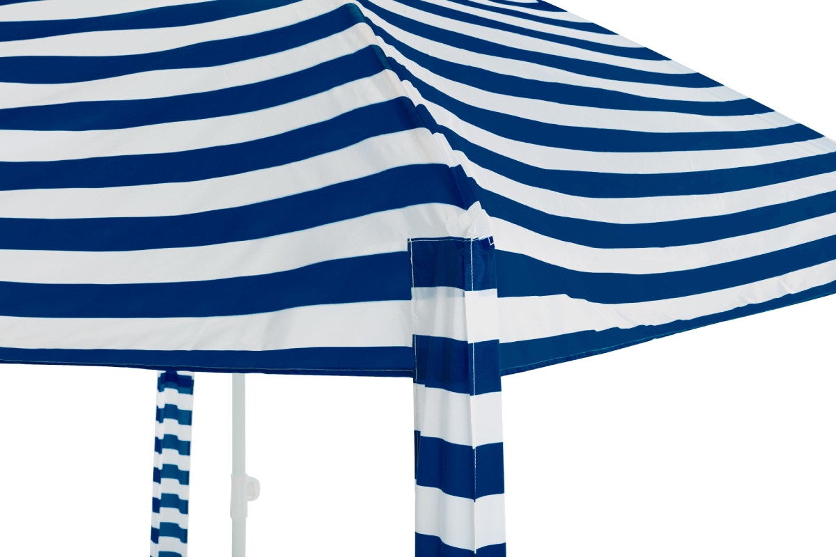 Komodo Beach Cabana Shelter UV50 (Navy Stripe, Medium)