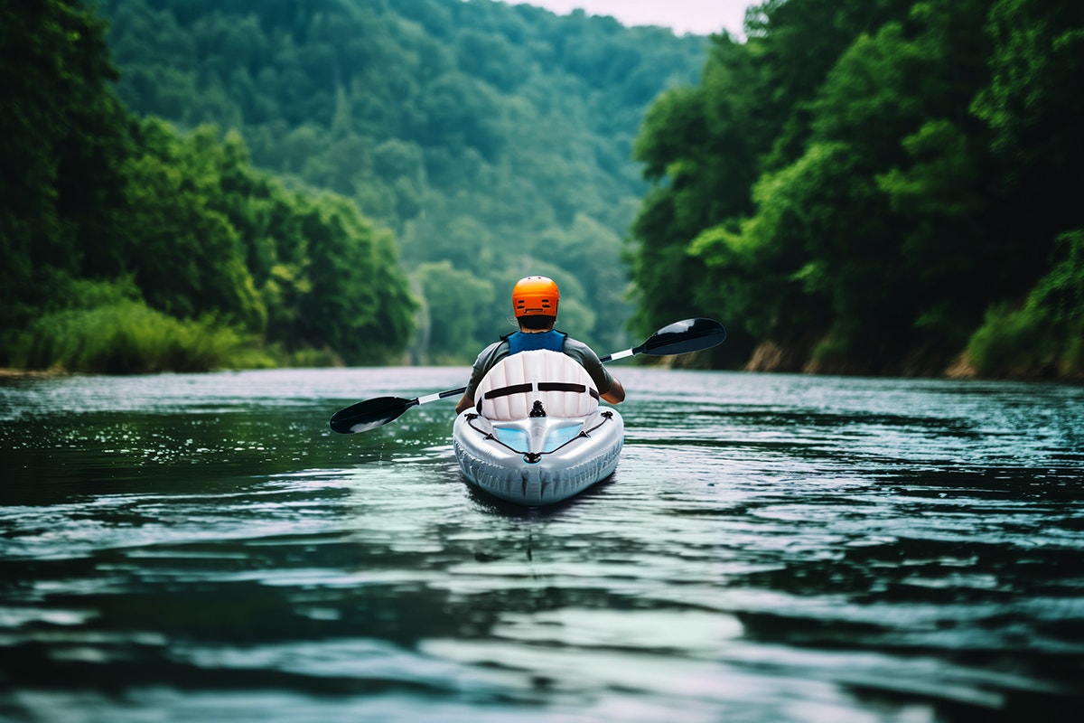 Komodo Inflatable 1 Person Cruiser Kayak