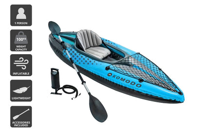 Komodo Inflatable 1 Person Cruiser Kayak