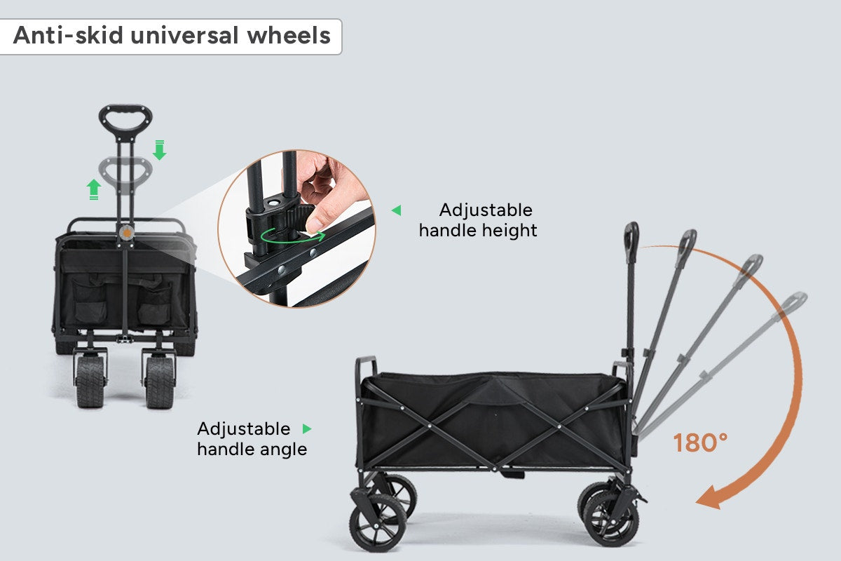 Komodo Collapsible Folding Outdoor Utility Wagon