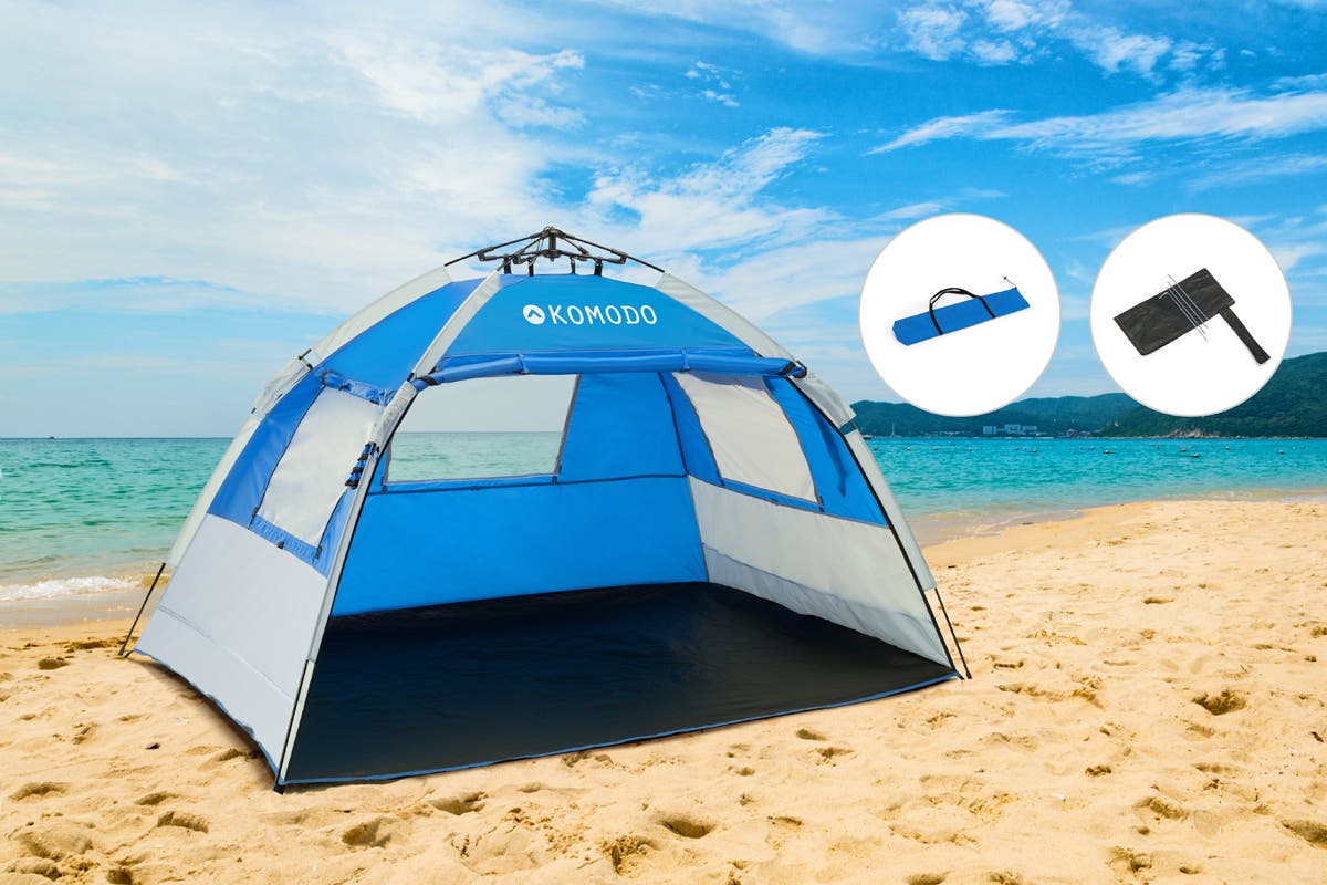 Komodo Pop Up Beach Shelter UV50