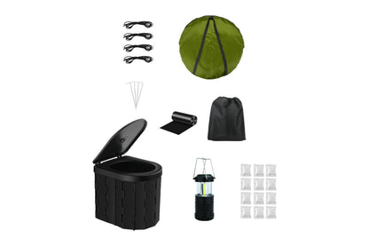 Komodo Portable Camping Toilet Set