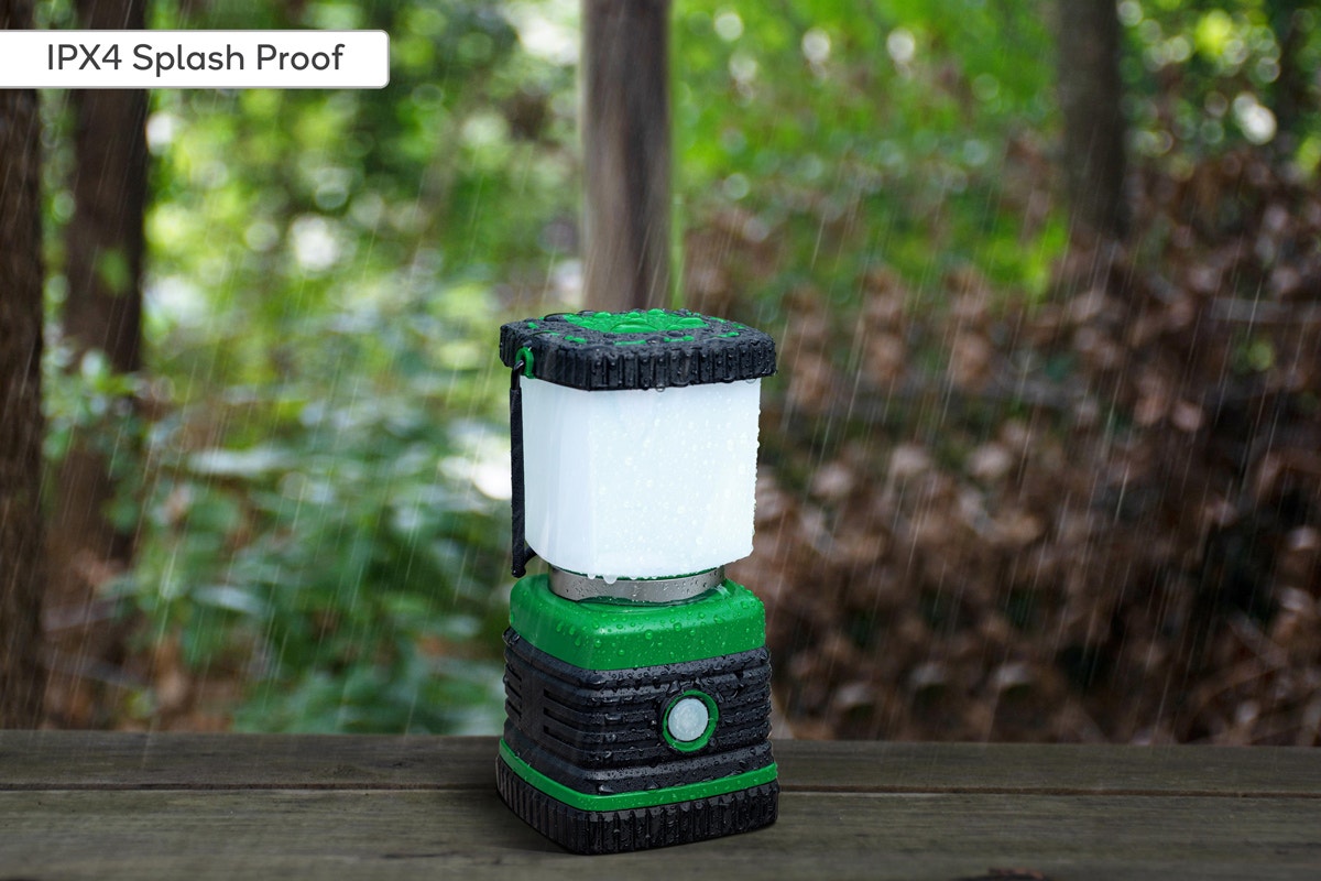 1000 Lumen Rechargeable Dimmable Portable Camping Lantern and Power Bank