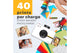Kodak Step Instant Digital Camera and Photo Paper (White, 10 Sheets)