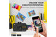 Kodak Step Instant Print Touch Digital Camera and Photo Paper (Black, 10 Sheets)