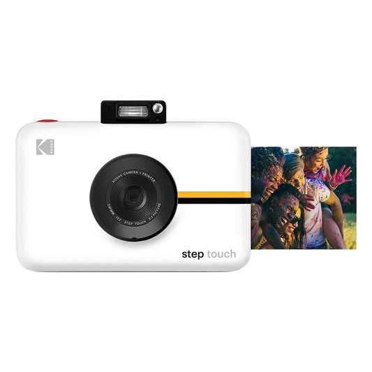 Kodak Step Instant Print Touch Digital Camera and Photo Paper (White, 10 Sheets)