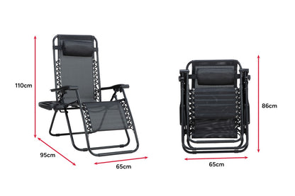 Komodo Zero Gravity Reclining Camp Chair