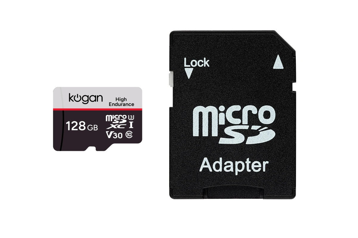 Kogan High Endurance 128GB SDXC A2 V30 Micro SD Card